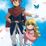 「青い小鳥のテイル」の表紙絵です。背景の青い感じがお気に入りです。ことたびは青空の色がイメージカラー。